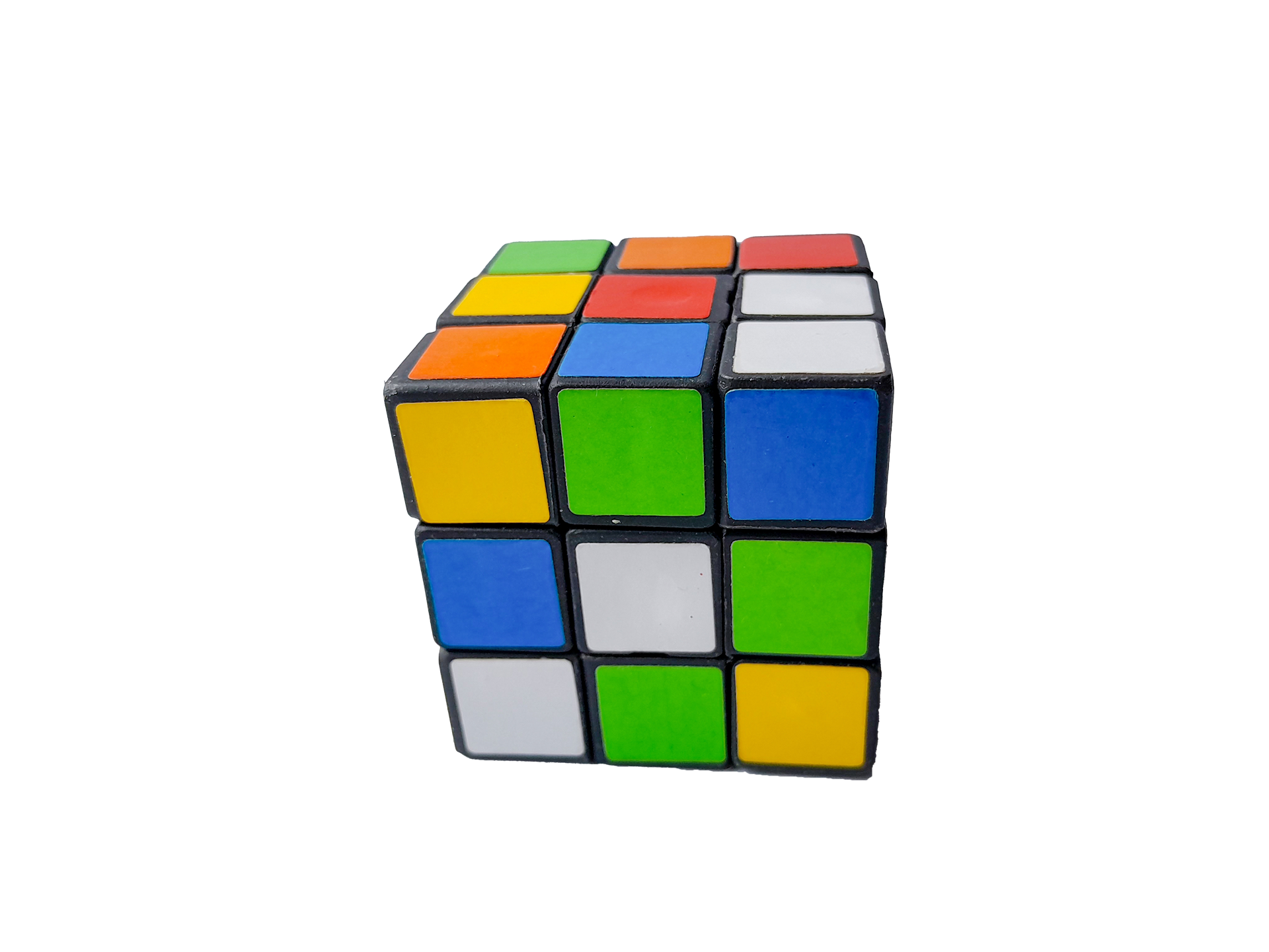 Rubix cube that's hard to work out